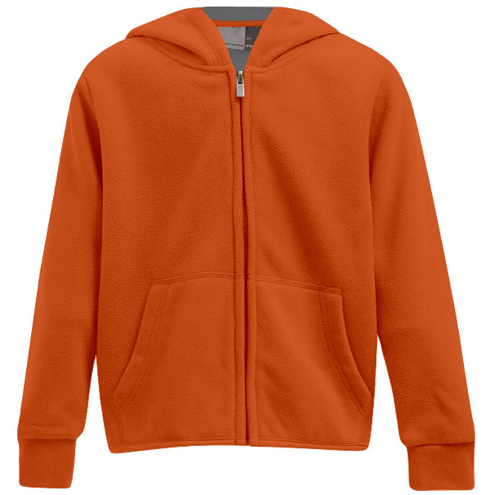 Kids Hooded Fleece Jacket