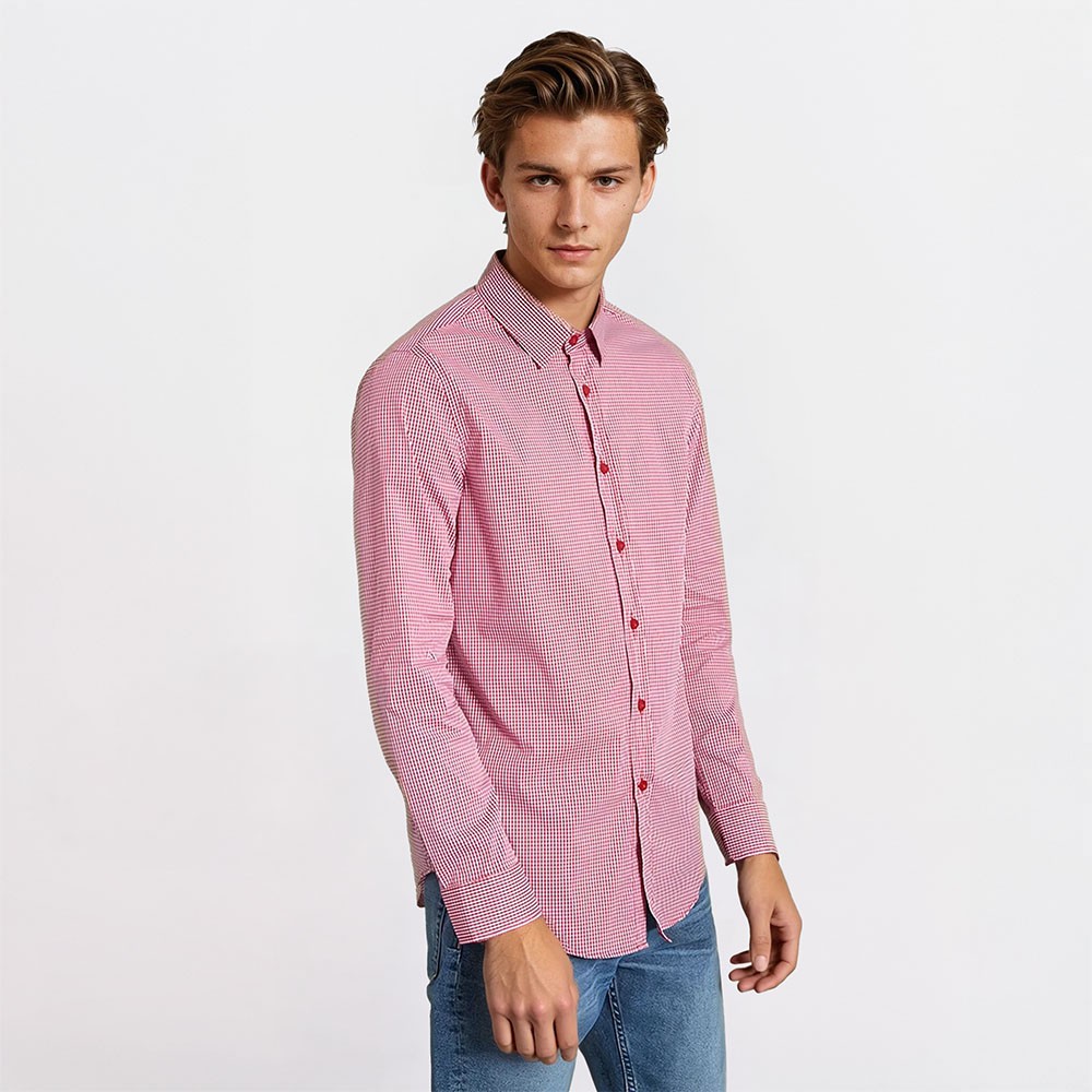Poplin Hemd Männer