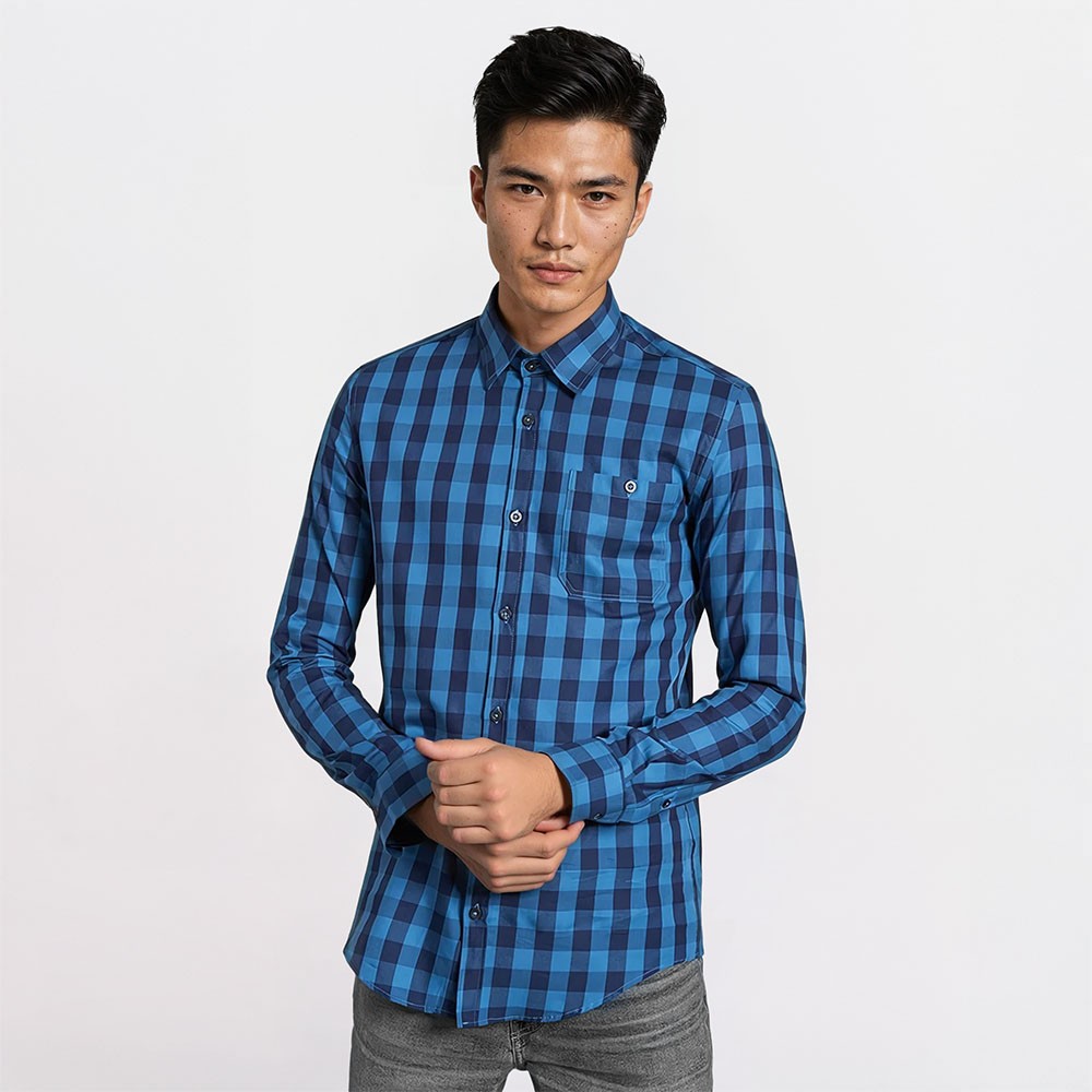 Twill Hemd Männer