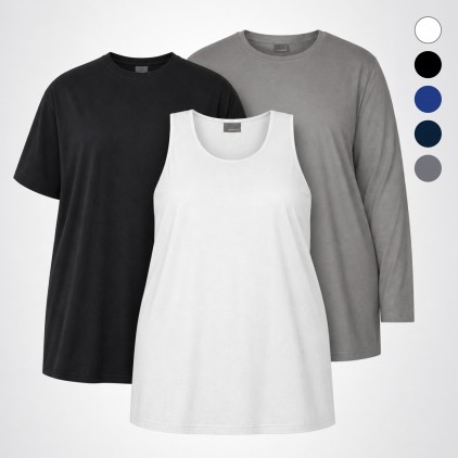 Basic Bundle PS - Tank Top, T-Shirt, Longsleeve