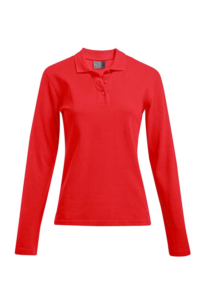 Women's Heavy Polo Longsleeve