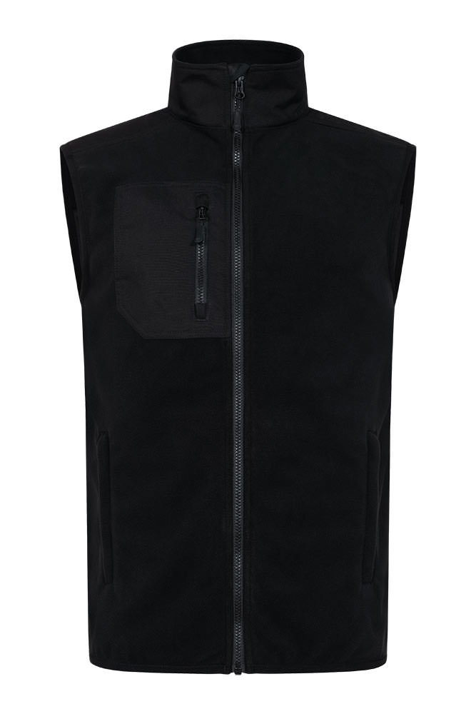 Men's Canvas Fleece Vest